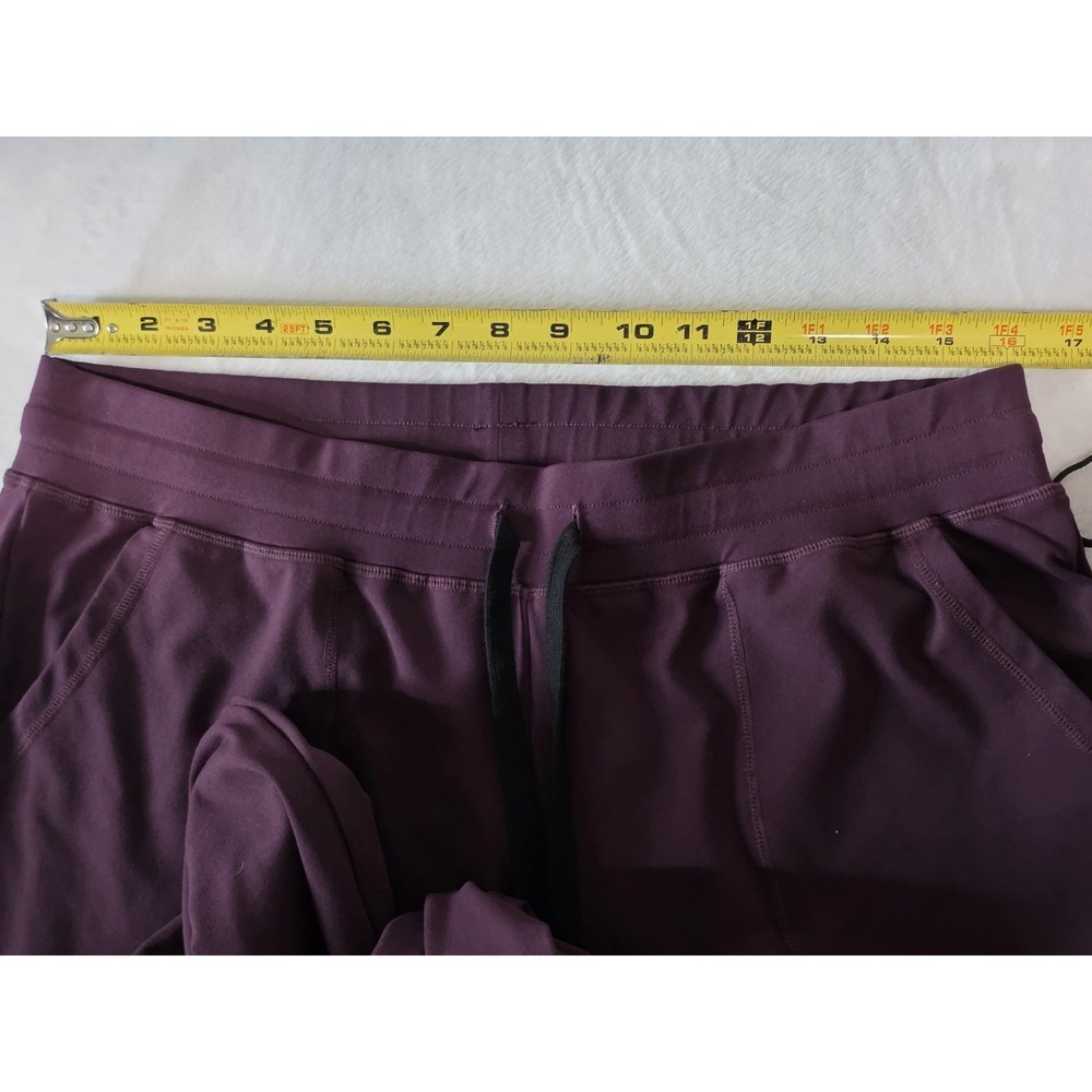 ZYIA Active Womens XL Plum Purple Peak Zipper Jogger Pant Active Casual - Picture 8 of 8